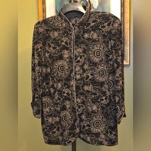 Black and Gold Women's Jacket